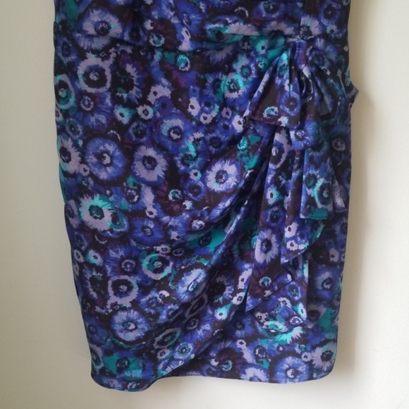 LC Lauren Conrad Blue Cocktail Dress - Size 10 - Picture 5 of 8